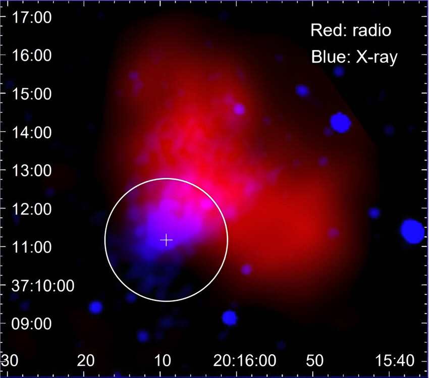 中国天文学家在超新星遗迹中发现射电脉冲星